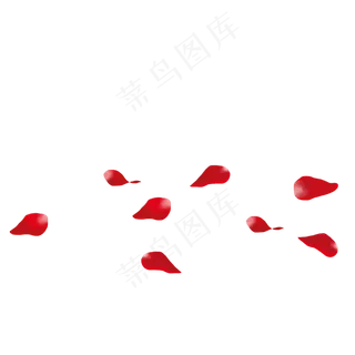 玫瑰花瓣png素材,免抠元素