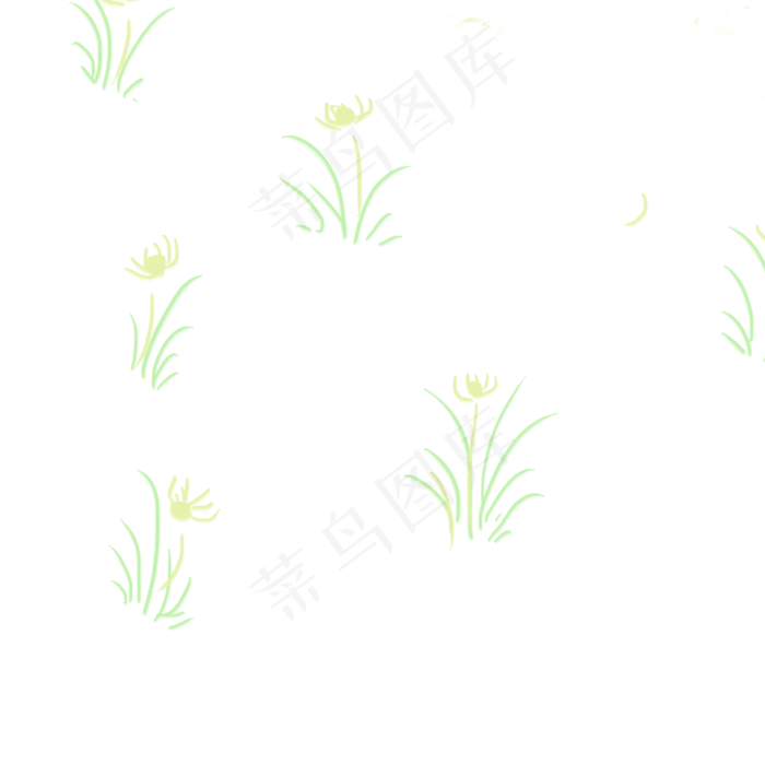 卡通植物花草下载(2000X2000(DPI:300))psd模版下载
