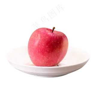 盘子里的苹果