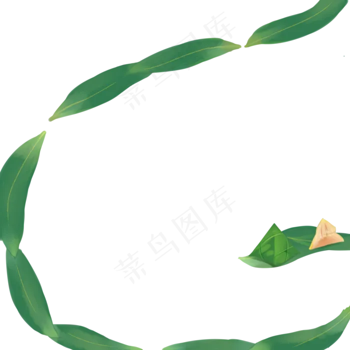 端午节边框粽子(2000X2000(DPI:300))psd模版下载
