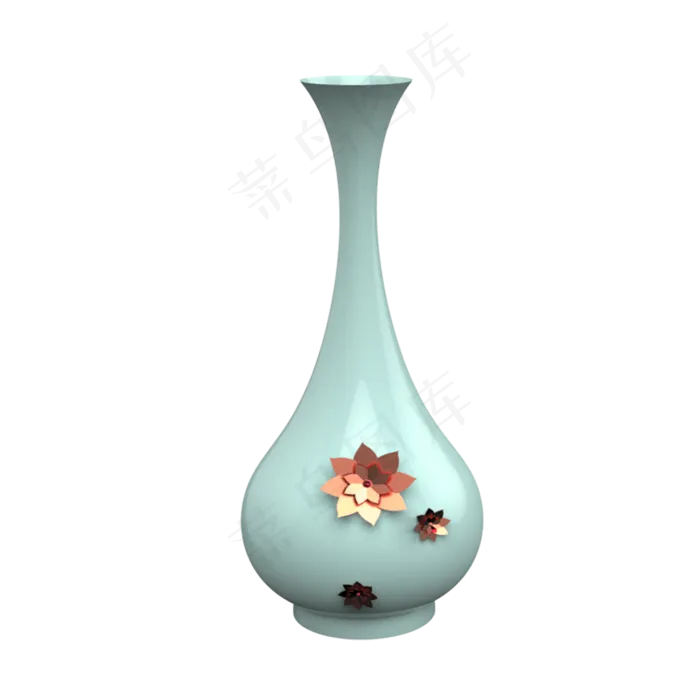 家装花瓶免抠图案