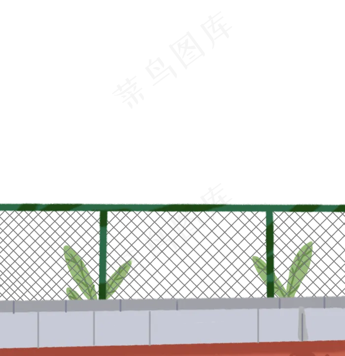 手绘球场栏杆下载(3551X3657(DPI:300))psd模版下载