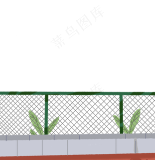 手绘球场栏杆下载