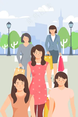 美女美容spa购物促销电商手机页面配图