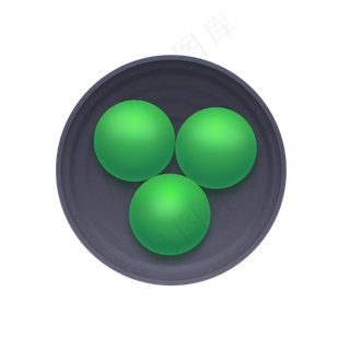 清明节食物青团PNG素材