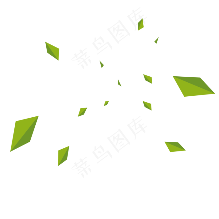 玫瑰花瓣装饰物(4168*4167px 300 dpi )ai矢量模版下载