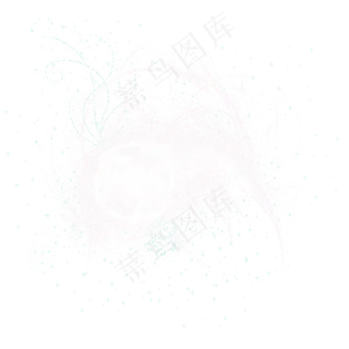 奇幻星云炫光元素,免抠元素