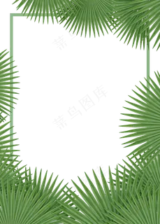 c4d立体绿色叶子免费下载