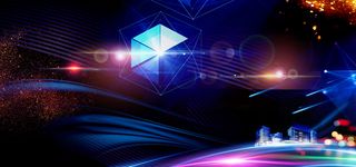 黑色星空城市企业文化banner