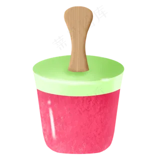 夏季仿真水果味西瓜棒冰