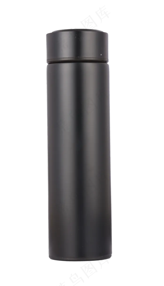 黑色大气纯色保温杯(2928*5088px)psd模版下载