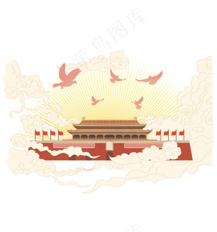 *祖国人民(4216X4512(DPI:300))psd模版下载