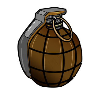 手雷武器拉线炸弹