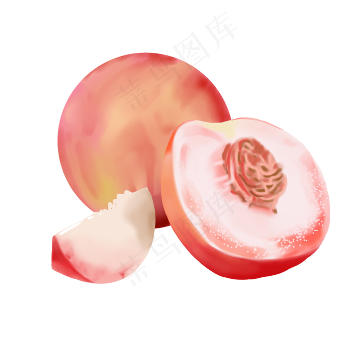 秋季水果桃子(2000X2000(DPI:300))psd模版下载