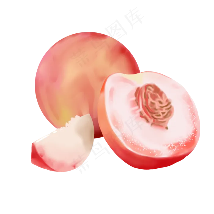 秋季水果桃子(2000X2000(DPI:300))psd模版下载