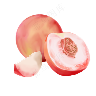 秋季水果桃子