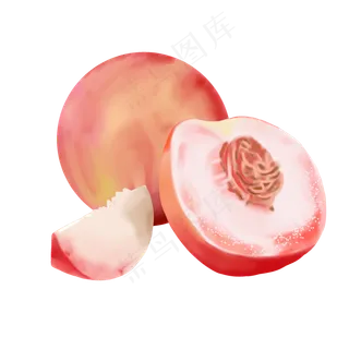 秋季水果桃子