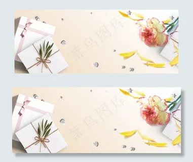 奢华简约渐变母亲节电商宣传banner 奢华简约渐变母亲节电商宣传banner