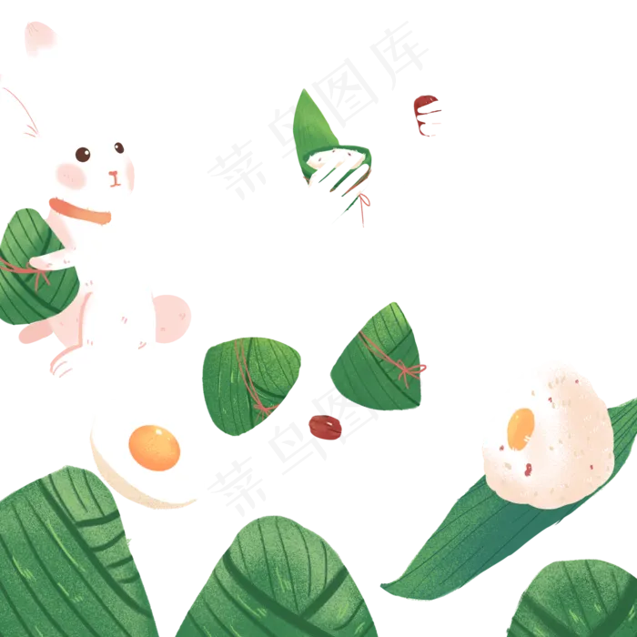 美味的粽子(2000X2000(DPI:300))psd模版下载
