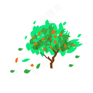 手绘矢量免扣画草