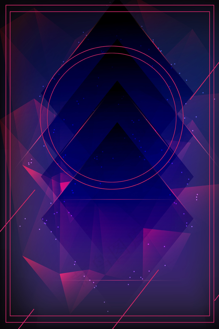 时尚大气简洁未来都市PSD分层H5背景