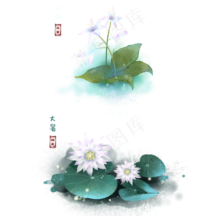 二十四节气大暑小满