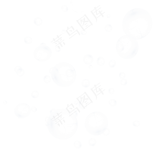 透明泡泡游乐气泡元素,免抠元素