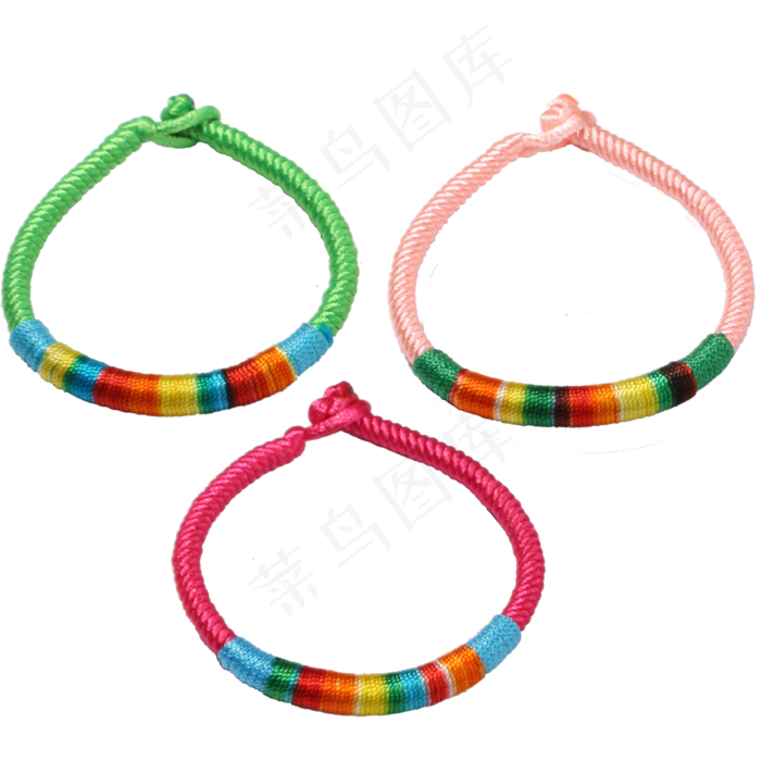 三个五彩绳小产品