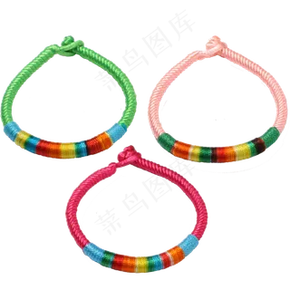三个五彩绳小产品