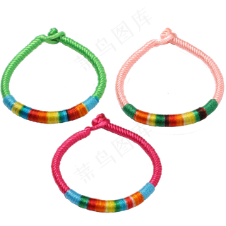 三个五彩绳小产品
