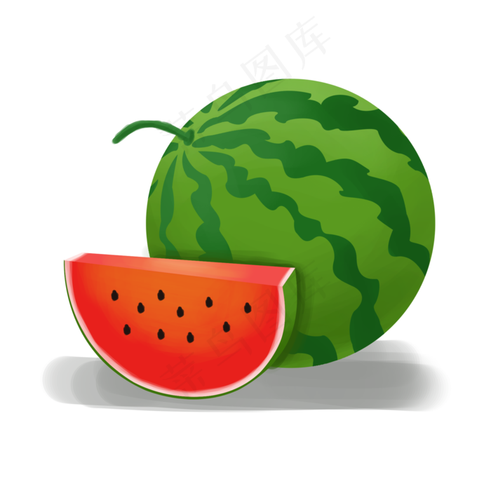 圆圆的西瓜