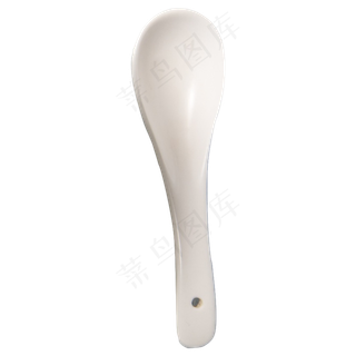 白色勺子,免抠元素