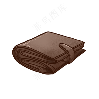 父亲节皮质钱夹PNG免抠素材