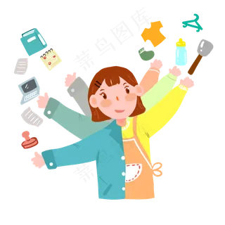 母亲节妈妈的双重身份工作与家庭