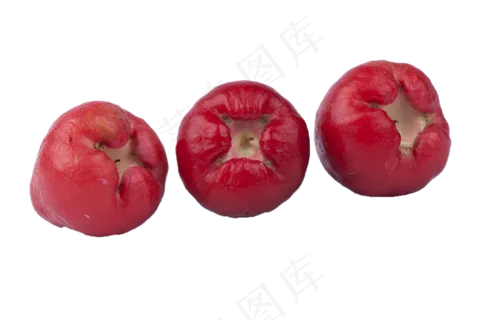 红色的莲雾水果好吃