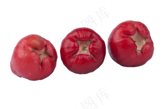 红色的莲雾水果好吃