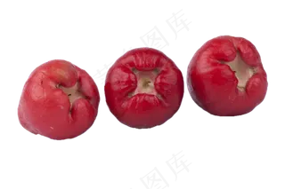 红色的莲雾水果好吃