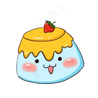 手绘夏季暑假清凉布丁下载