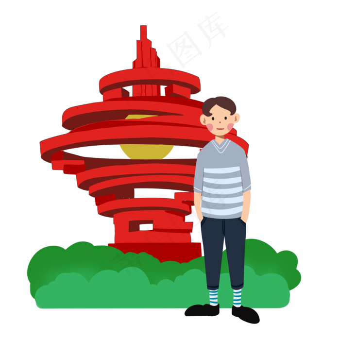 青岛五月的风(2000X2000(DPI:299))psd模版下载