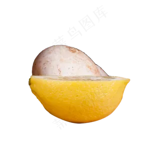 黄色的柠檬免抠图