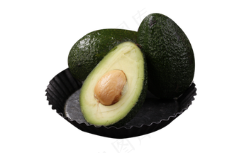 热带新鲜牛油果食物
