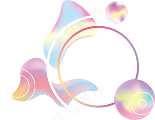 618电商渐变流体边框