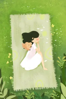 春困睡觉的小女孩 春困睡觉的小女孩