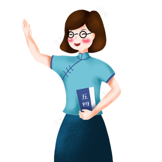 五四青年节爱国女青年