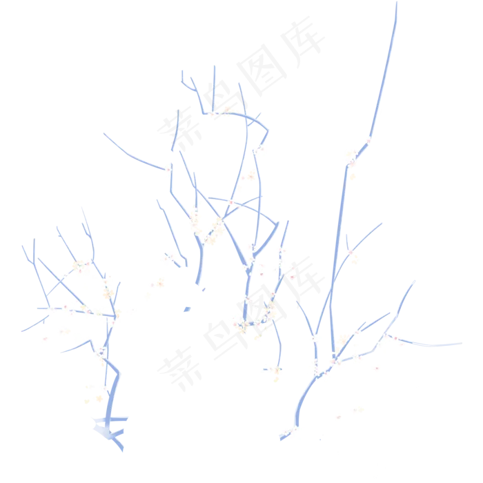 唯美白色小花