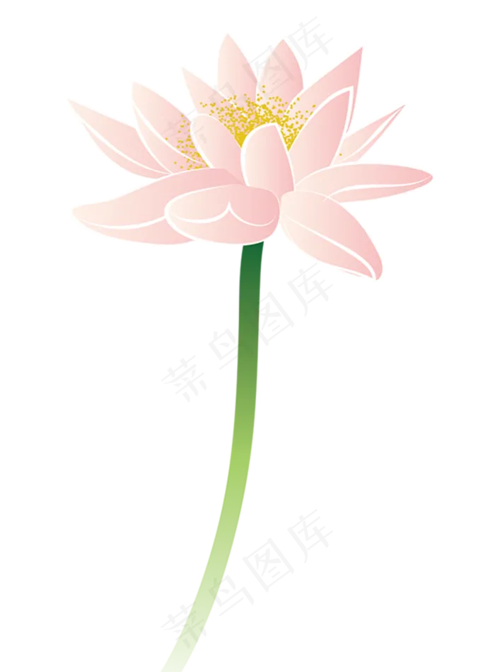 粉色荷花(1000X1356(DPI:300))psd模版下载