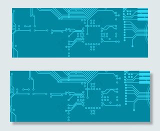 校园科技月计算机技术banner商务风