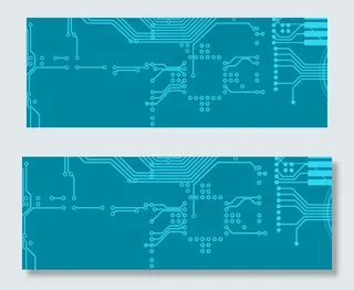 校园科技月计算机技术banner商务风