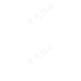 圣诞节白色挂饰装饰,免抠元素