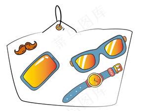 父亲节手绘优惠促销